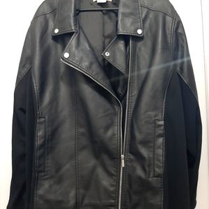 Faux Leather Jacket